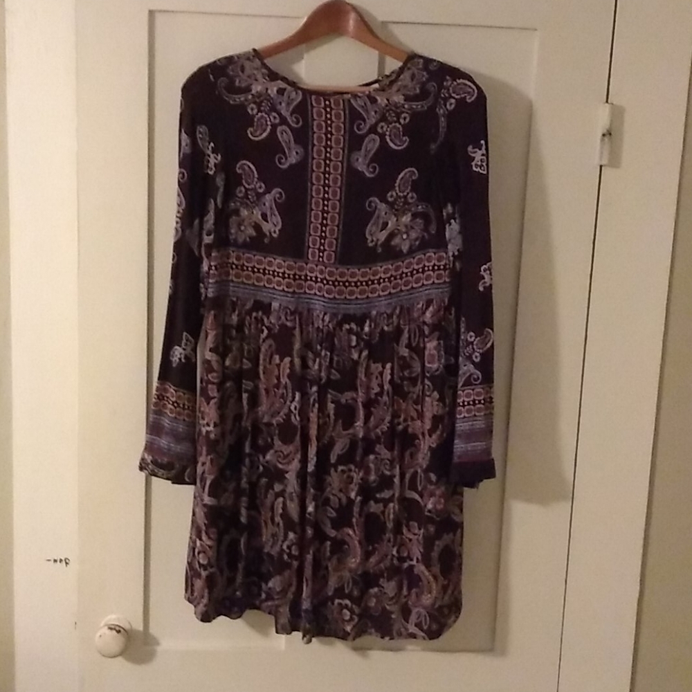 Knox Rose boho dress with open back detail